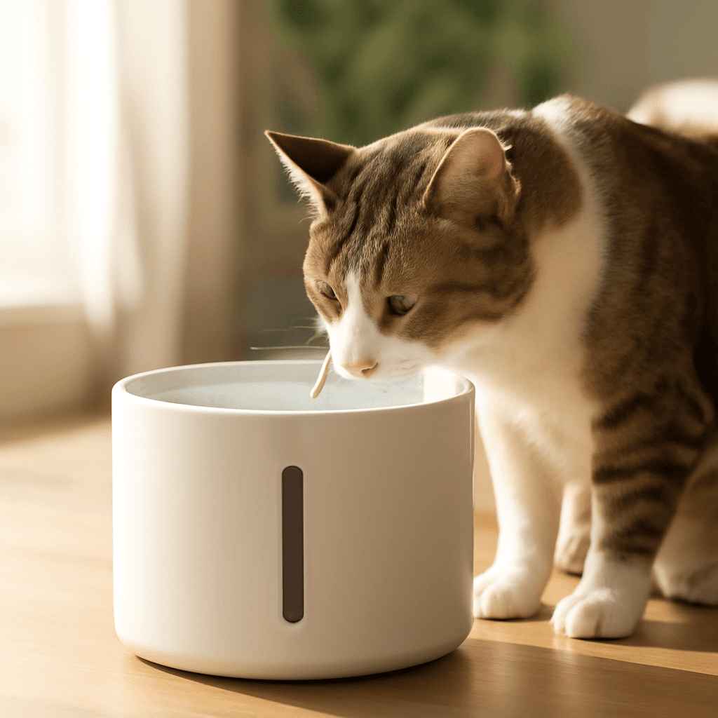 Guide d'achat : fontaine à eau pour chat efficace et pratique