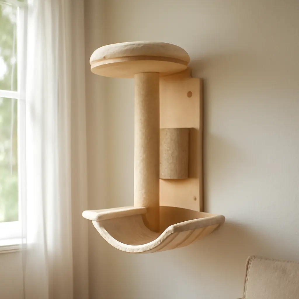 Guide d'achat : arbre à chat mural idéal pour vos félins