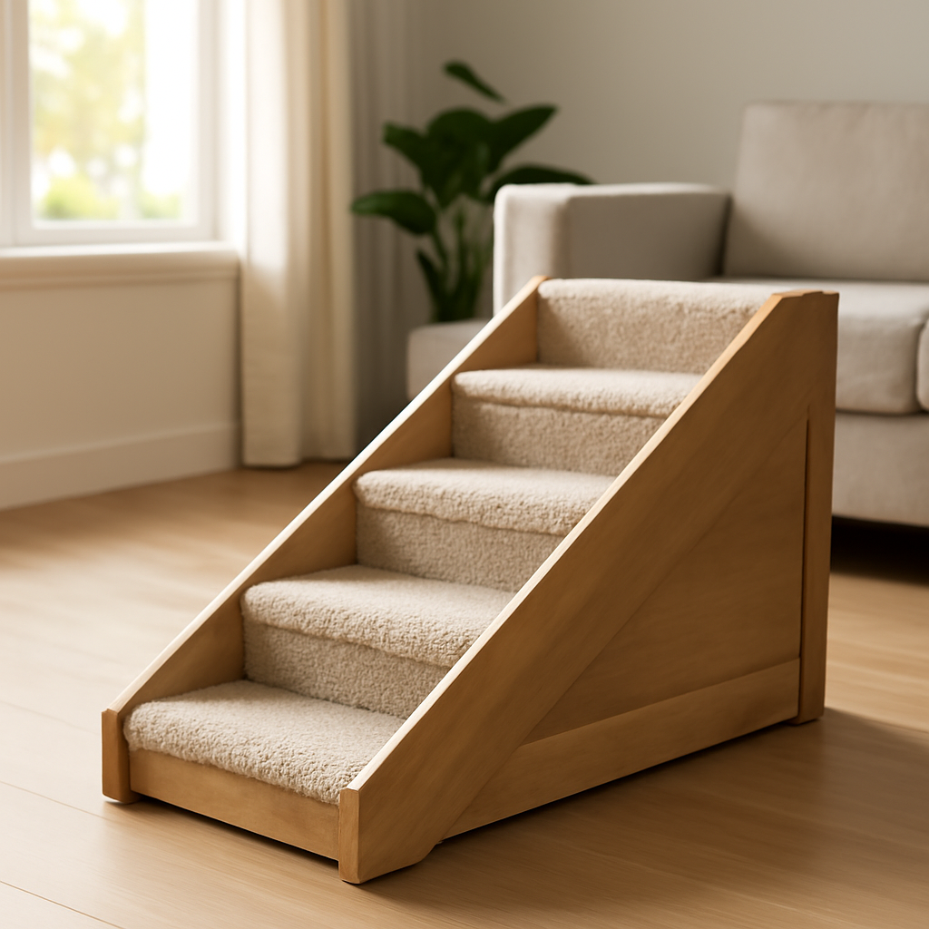 Meilleur escalier pour chien : guide d'achat complet – Utilisation au jardin (IA)