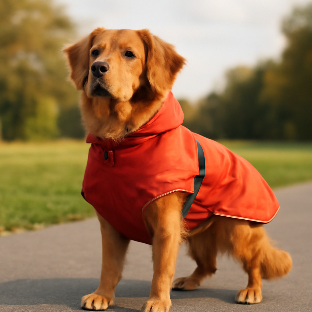 Guide d'achat : imperméable pour chien parfait – Utilisation au jardin (IA)