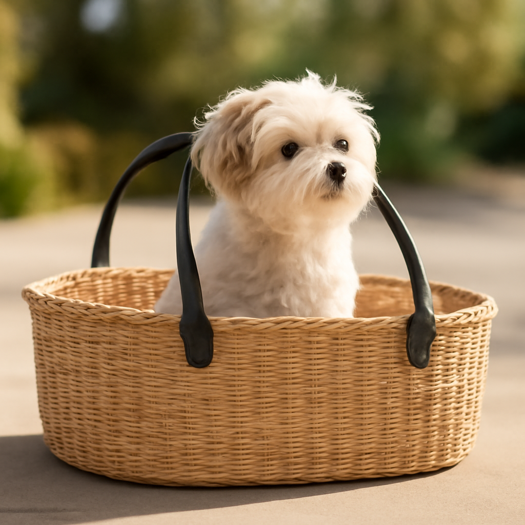 Guide d'achat : panier pour chien confortable – Utilisation au jardin (IA)