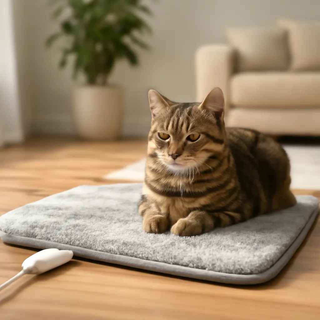 Tapis chauffant pour chat : conseils d'achat et avis