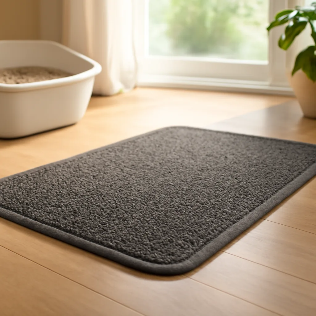 Tapis de litière pour chat : comparatif des meilleurs modèles